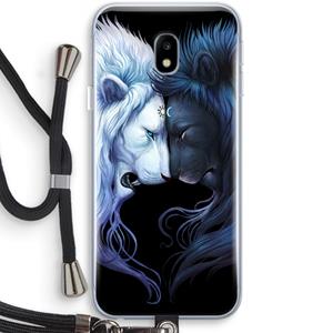CaseCompany Brotherhood: Samsung Galaxy J3 (2017) Transparant Hoesje met koord