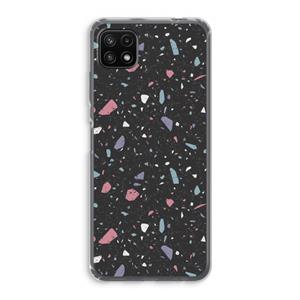 CaseCompany Terrazzo N°16: Samsung Galaxy A22 5G Transparant Hoesje