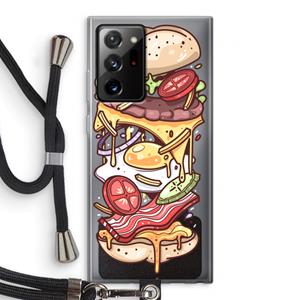 CaseCompany Diet Coke Please: Samsung Galaxy Note 20 Ultra / Note 20 Ultra 5G Transparant Hoesje met koord