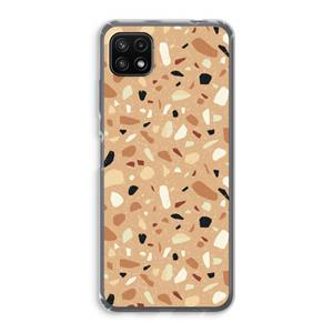 CaseCompany Terrazzo N°17: Samsung Galaxy A22 5G Transparant Hoesje