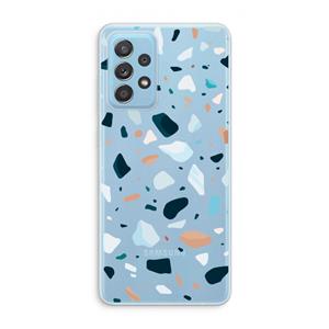 CaseCompany Terrazzo N°13: Samsung Galaxy A73 Transparant Hoesje