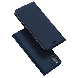 Dux Ducis pro serie - slim wallet hoes - Sony Xperia 10 II - Blauw