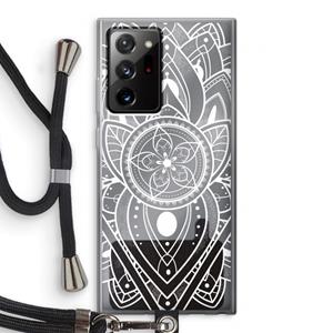 CaseCompany It's Complicated: Samsung Galaxy Note 20 Ultra / Note 20 Ultra 5G Transparant Hoesje met koord