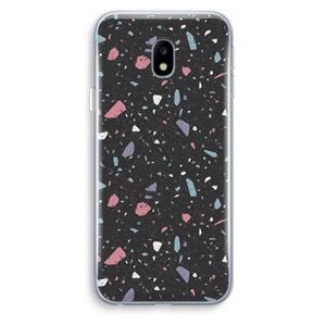 CaseCompany Terrazzo N°16: Samsung Galaxy J3 (2017) Transparant Hoesje
