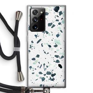 CaseCompany Terrazzo N°2: Samsung Galaxy Note 20 Ultra / Note 20 Ultra 5G Transparant Hoesje met koord