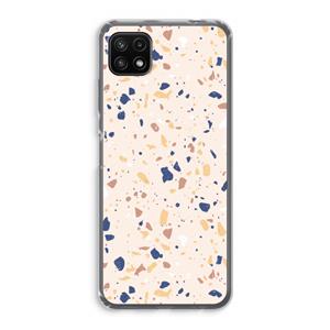 CaseCompany Terrazzo N°23: Samsung Galaxy A22 5G Transparant Hoesje