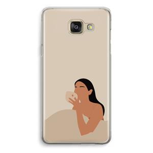 CaseCompany Fresh coffee: Samsung Galaxy A5 (2016) Transparant Hoesje