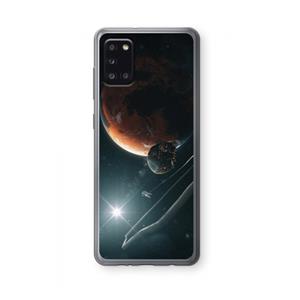 CaseCompany Mars Renaissance: Samsung Galaxy A31 Transparant Hoesje