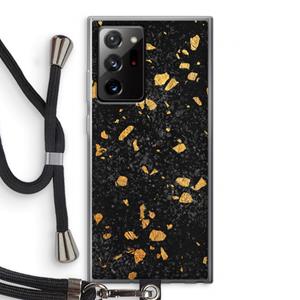 CaseCompany Terrazzo N°7: Samsung Galaxy Note 20 Ultra / Note 20 Ultra 5G Transparant Hoesje met koord