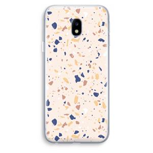 CaseCompany Terrazzo N°23: Samsung Galaxy J3 (2017) Transparant Hoesje
