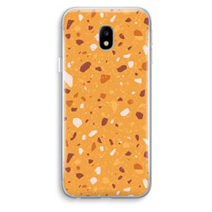 CaseCompany Terrazzo N°24: Samsung Galaxy J3 (2017) Transparant Hoesje