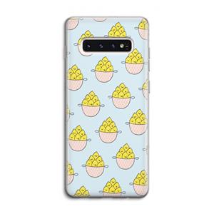 CaseCompany Citroenen: Samsung Galaxy S10 4G Transparant Hoesje