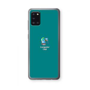 CaseCompany Win98: Samsung Galaxy A31 Transparant Hoesje