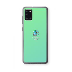 CaseCompany Win98: Samsung Galaxy A31 Transparant Hoesje