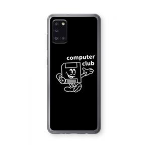 CaseCompany Floppyhead: Samsung Galaxy A31 Transparant Hoesje