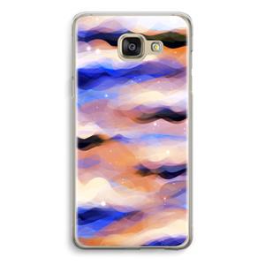 CaseCompany Donkere Wolken: Samsung Galaxy A5 (2016) Transparant Hoesje