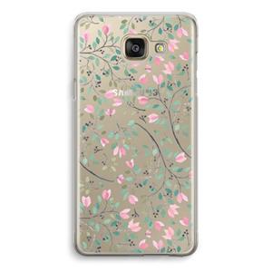 CaseCompany Sierlijke bloemen: Samsung Galaxy A5 (2016) Transparant Hoesje