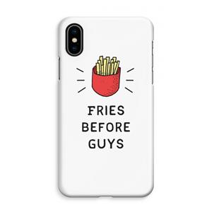 CaseCompany Fries before guys: iPhone XS Max Volledig Geprint Hoesje