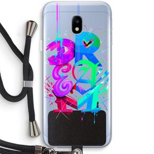 CaseCompany Dream: Samsung Galaxy J3 (2017) Transparant Hoesje met koord