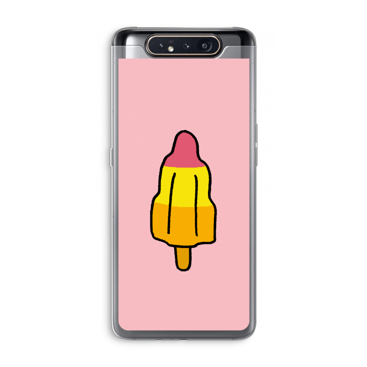 CaseCompany Raketijsje: Samsung Galaxy A80 Transparant Hoesje