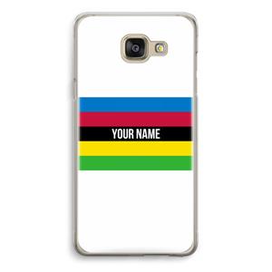 CaseCompany WK Wielrennen: Samsung Galaxy A5 (2016) Transparant Hoesje