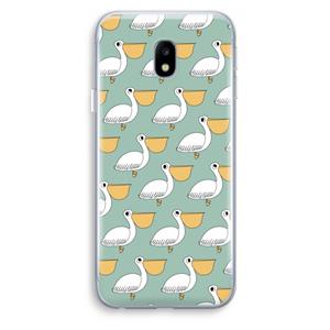 CaseCompany Pelican: Samsung Galaxy J3 (2017) Transparant Hoesje