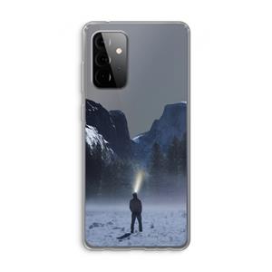 CaseCompany Wanderlust: Samsung Galaxy A72 Transparant Hoesje