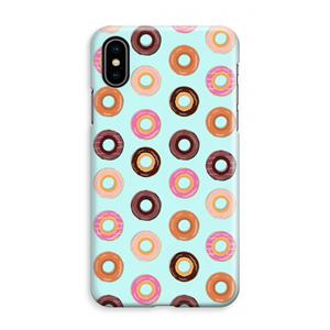 CaseCompany Donuts: iPhone XS Max Volledig Geprint Hoesje