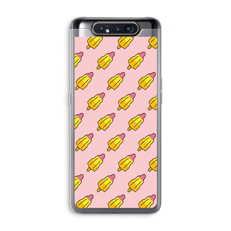 CaseCompany Waterijsjes: Samsung Galaxy A80 Transparant Hoesje