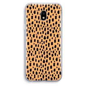 CaseCompany Panter: Samsung Galaxy J3 (2017) Transparant Hoesje