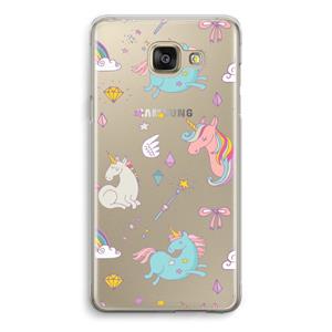 CaseCompany Fantasiewereld: Samsung Galaxy A5 (2016) Transparant Hoesje