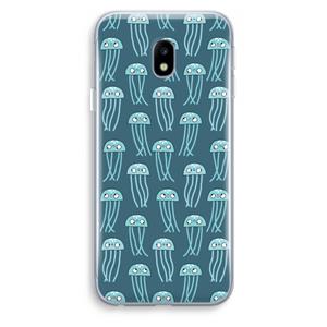 CaseCompany Kwallie: Samsung Galaxy J3 (2017) Transparant Hoesje