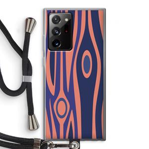 CaseCompany Bast A: Samsung Galaxy Note 20 Ultra / Note 20 Ultra 5G Transparant Hoesje met koord