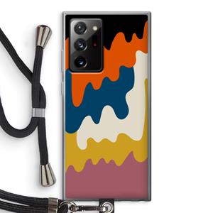 CaseCompany Baar A: Samsung Galaxy Note 20 Ultra / Note 20 Ultra 5G Transparant Hoesje met koord