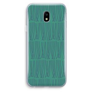 CaseCompany Swirls: Samsung Galaxy J3 (2017) Transparant Hoesje
