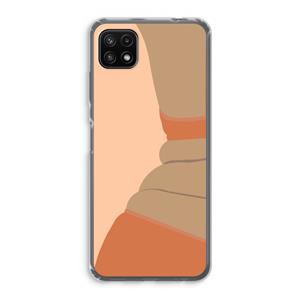 CaseCompany Bikini: Samsung Galaxy A22 5G Transparant Hoesje