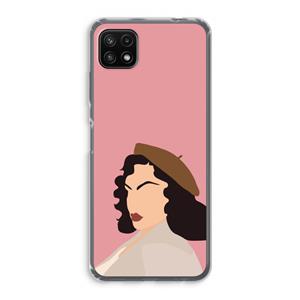 CaseCompany Confidence: Samsung Galaxy A22 5G Transparant Hoesje