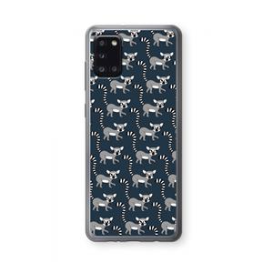 CaseCompany Makis: Samsung Galaxy A31 Transparant Hoesje