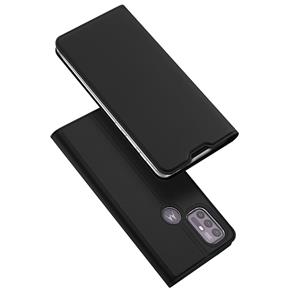 Dux Ducis Slim bookcase hoes - Motorola Moto G10 / Moto G30 - Zwart
