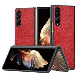 Samsung Galaxy Z Fold4 - Canvas cover hoes - Rood