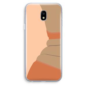 CaseCompany Bikini: Samsung Galaxy J3 (2017) Transparant Hoesje