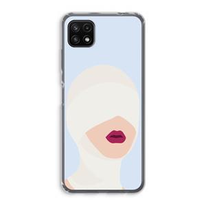 CaseCompany Incognito: Samsung Galaxy A22 5G Transparant Hoesje