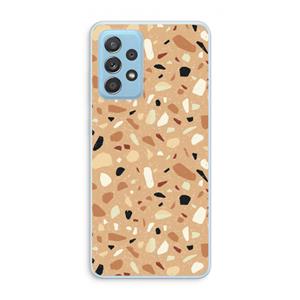 CaseCompany Terrazzo N°17: Samsung Galaxy A73 Transparant Hoesje