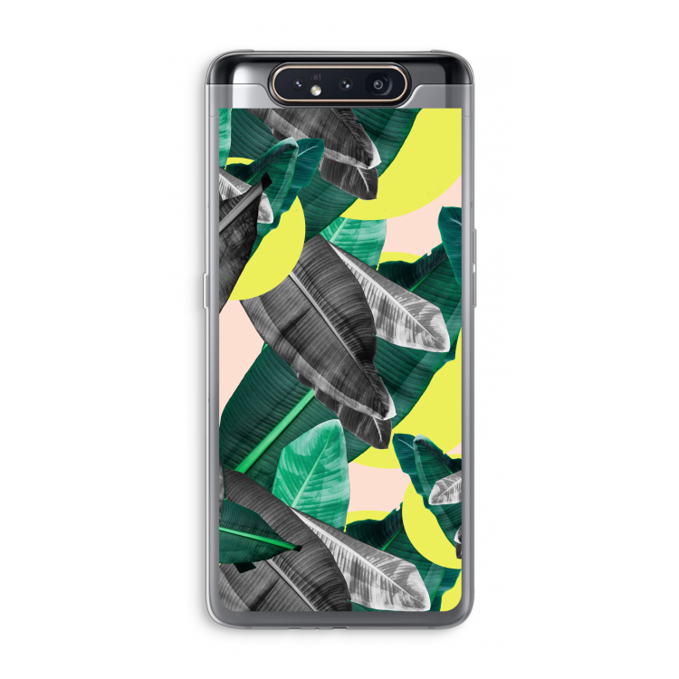 CaseCompany Fantasie jungle: Samsung Galaxy A80 Transparant Hoesje