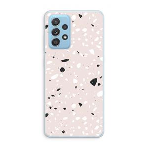 CaseCompany Terrazzo N°20: Samsung Galaxy A73 Transparant Hoesje