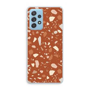 CaseCompany Terrazzo N°22: Samsung Galaxy A73 Transparant Hoesje