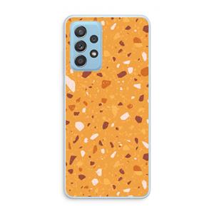 CaseCompany Terrazzo N°24: Samsung Galaxy A73 Transparant Hoesje