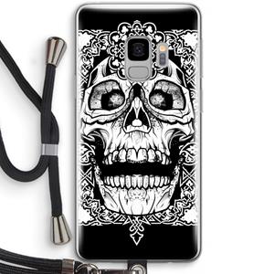 CaseCompany Seek & Destroy: Samsung Galaxy S9 Transparant Hoesje met koord