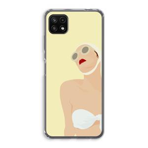 CaseCompany Summer: Samsung Galaxy A22 5G Transparant Hoesje