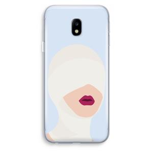 CaseCompany Incognito: Samsung Galaxy J3 (2017) Transparant Hoesje